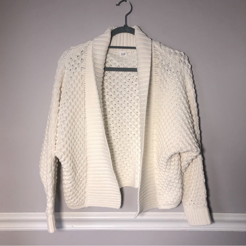 Gap Cozy Textured Cardigan Sweater